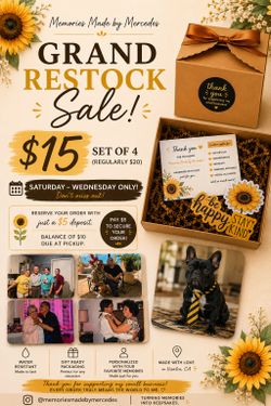 Personalized  coaster sale!!!