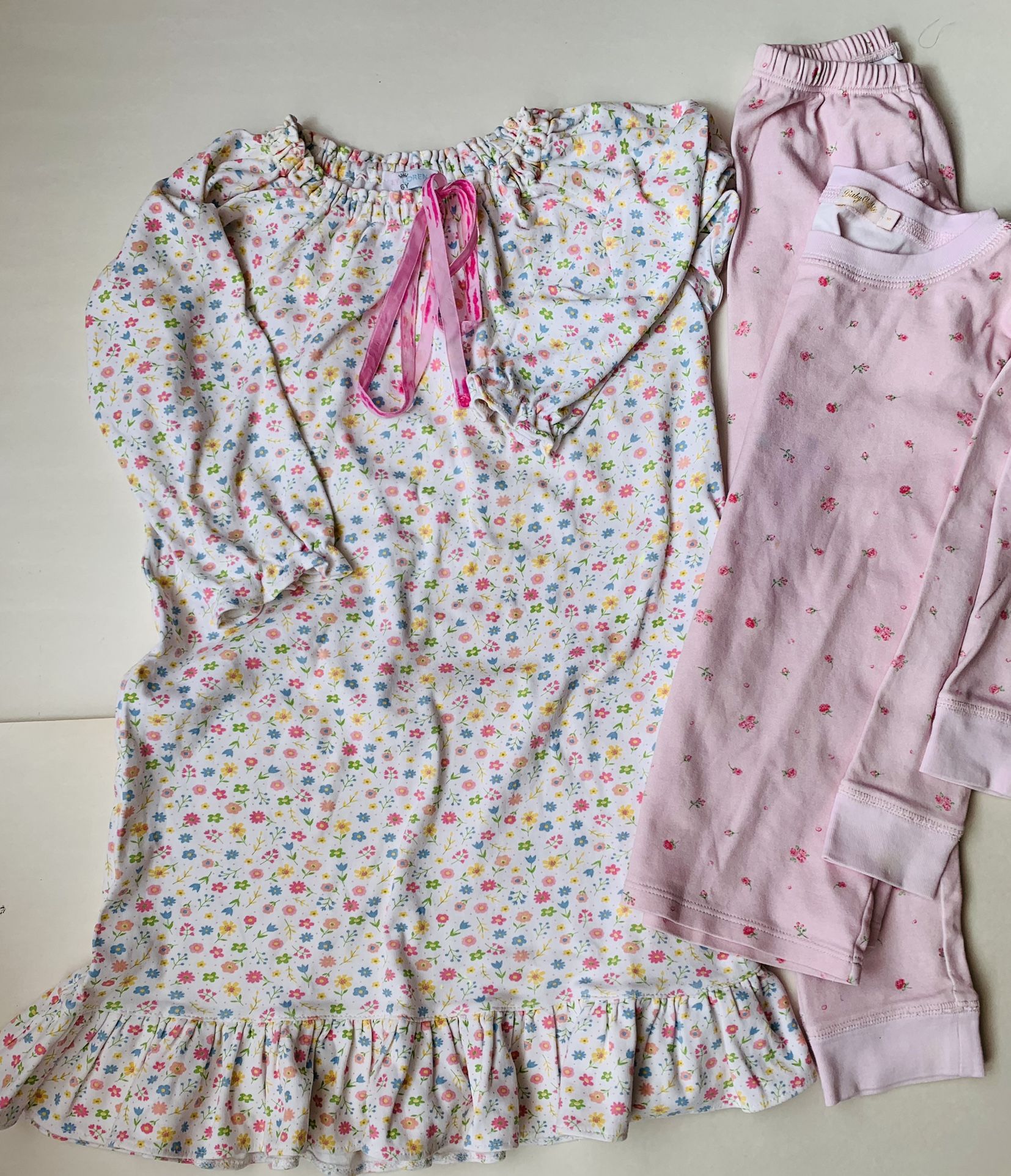 Pima Cotton Girls 6 Nightgown And Pj Set Pick Up Brooklyn NY