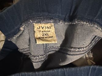 JVinci 2CL Distressed w lycra Jean