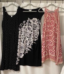 Woman’s Dresses Sz L $5 each or bundle