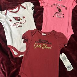 3  Piece Baby Girl Bodysuits 