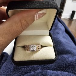 3 Piece Wedding Ring Set