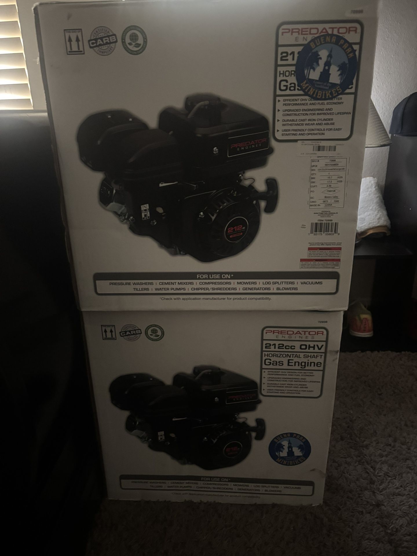 212 motors