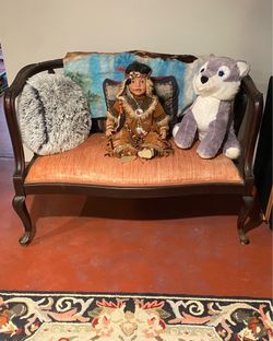 Antique love seat