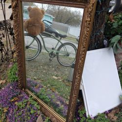 Antiquish  Gold Mirror