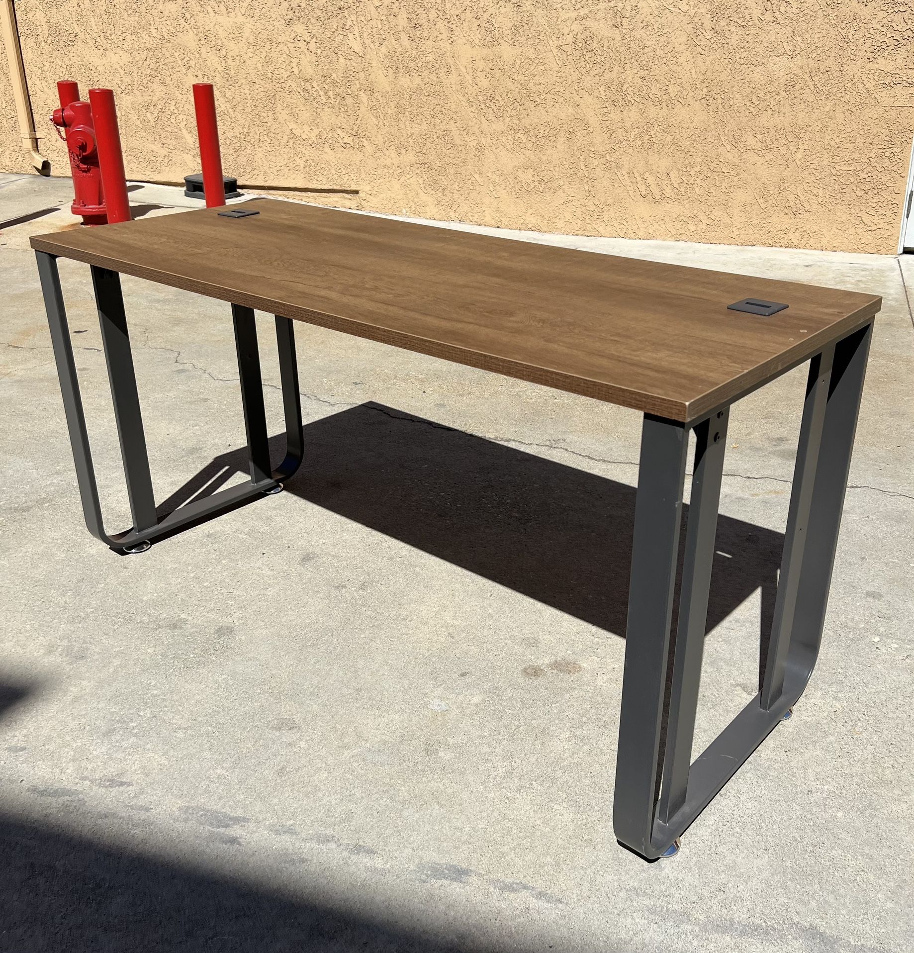 Modern Rectangular Credenza Console Table Office Desk