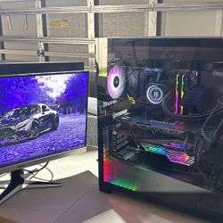 Gaming Pc / i9-14900kf/rtx3080/ DDr 5 32Gb  / SSD 1T 4.0 ROG Windows 10Pro Computer