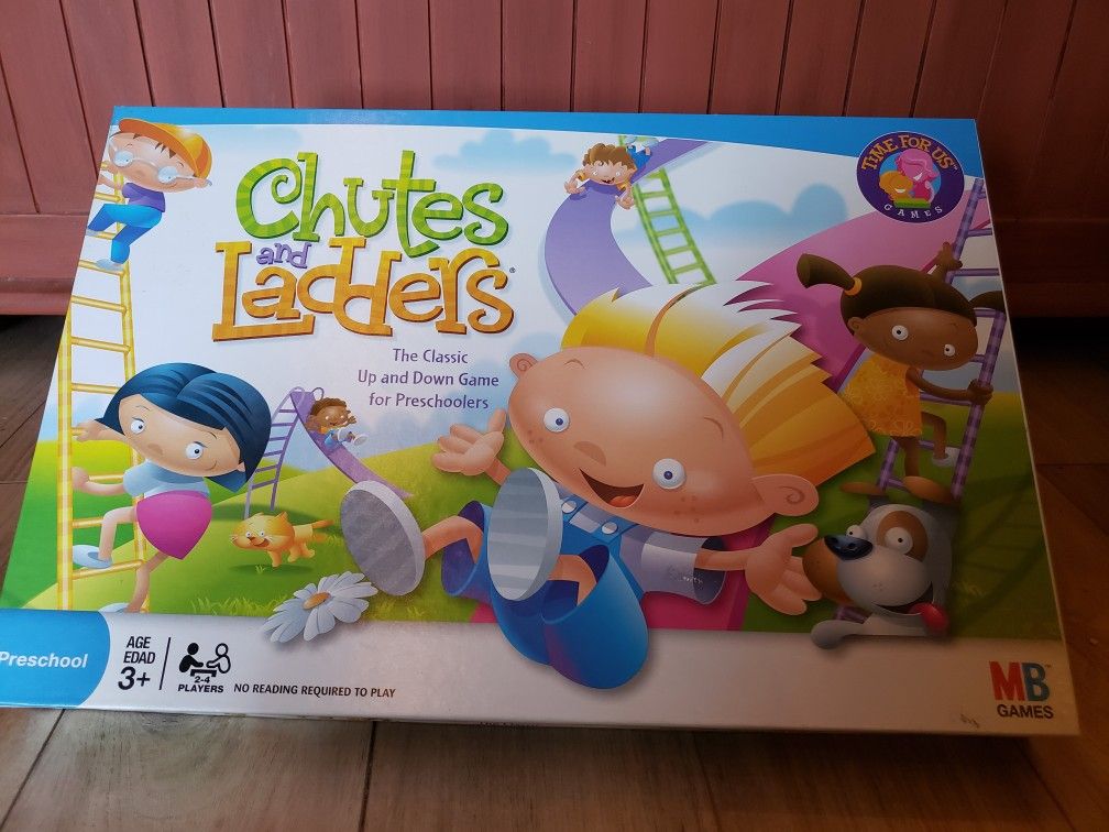 2005 HASBRO CHUTES AND LADDERS COMPLETE BOARD GAME