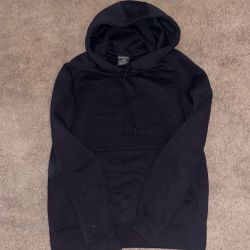 Black Pullover Hoodie Size Medium
