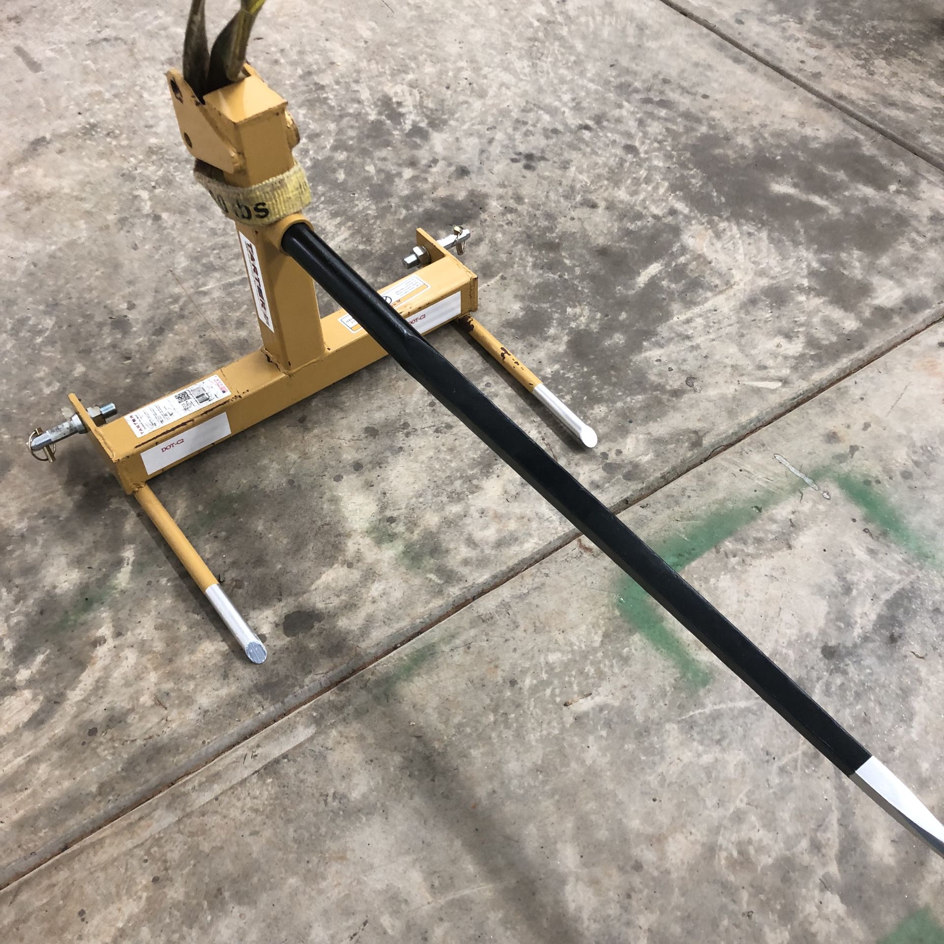 Tater Brand Tractor Rear Hay Spear