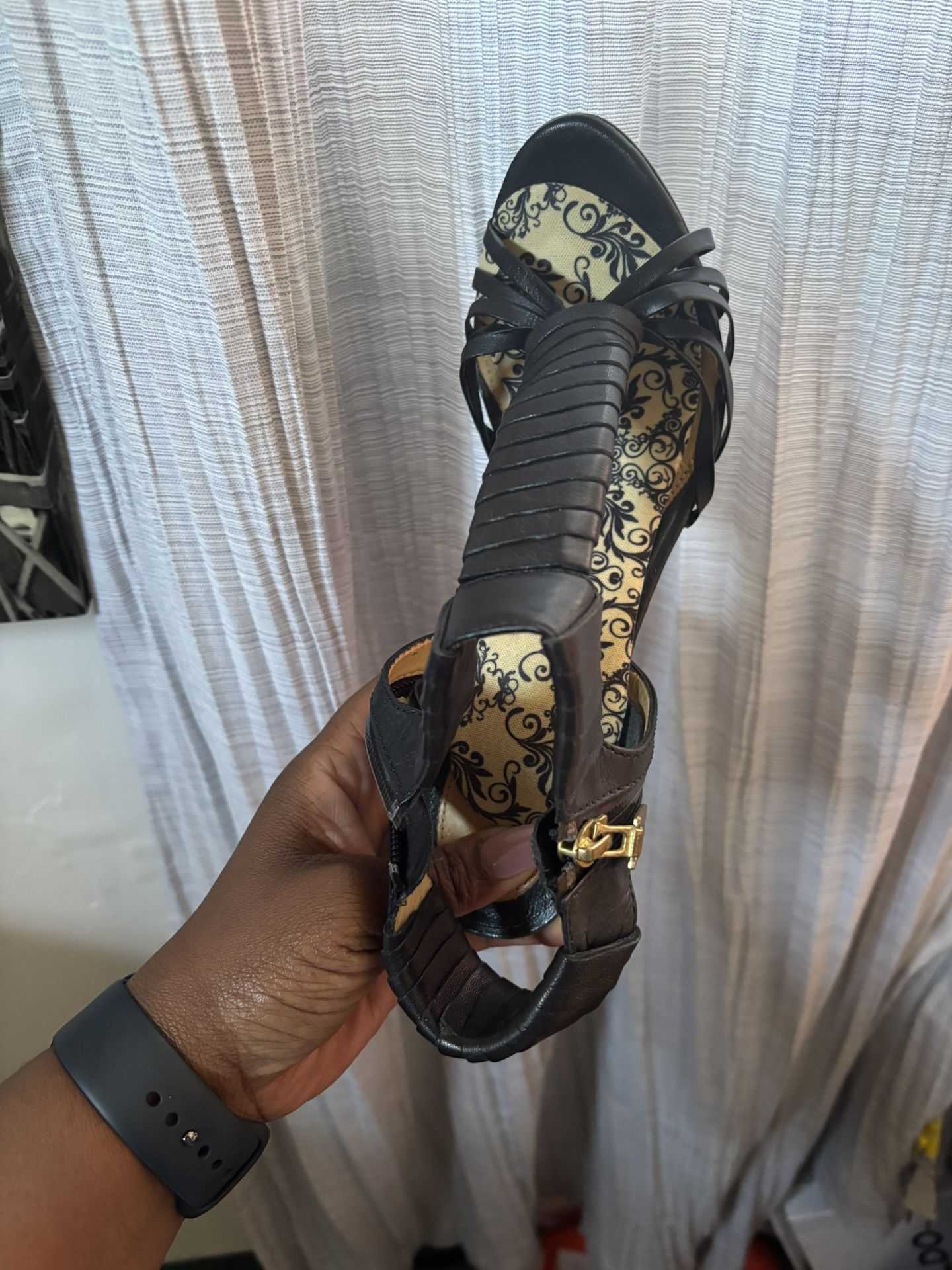 Lamb 8.5 Black Stiletto