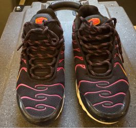 Nike Air Max Plus GS Black Pink Orange White DX9264-001 Size 5Y / Women’s 7Nike