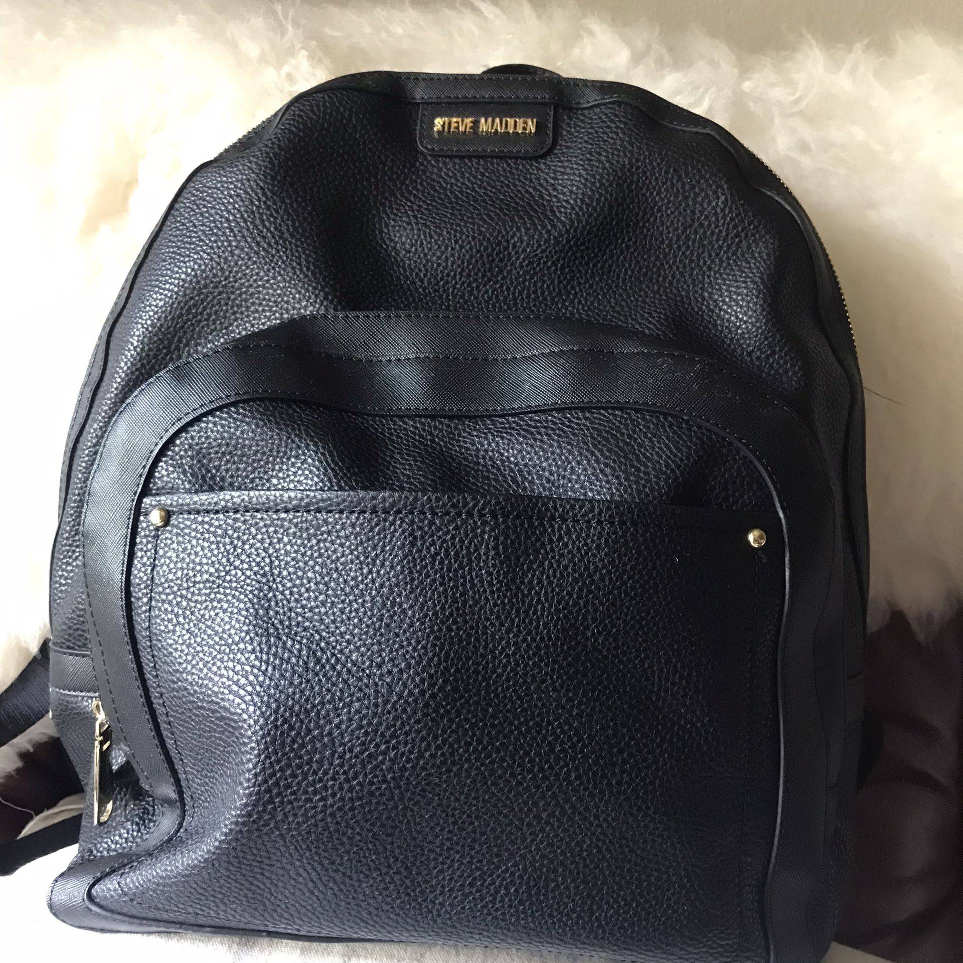 Steve Madden  Black Backpack Women Large