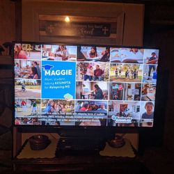 70 inch Sharp Aquos 3D smart TV.
Top of the line. Not a budget TV. extremely good deal.