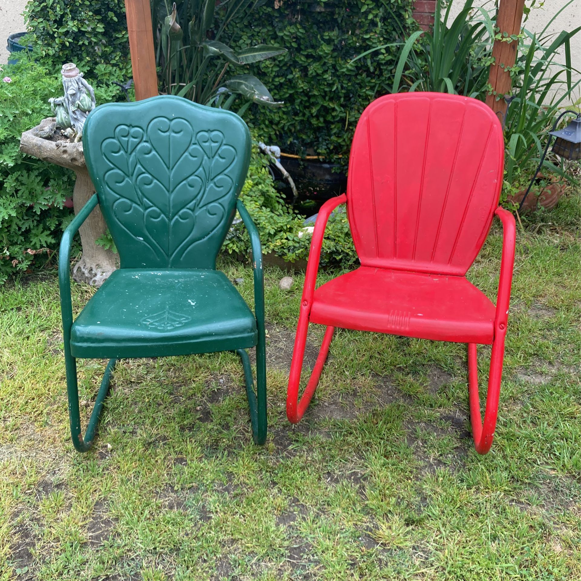 Antique Outdoor Chairs