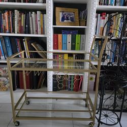 Gold Bar Cart