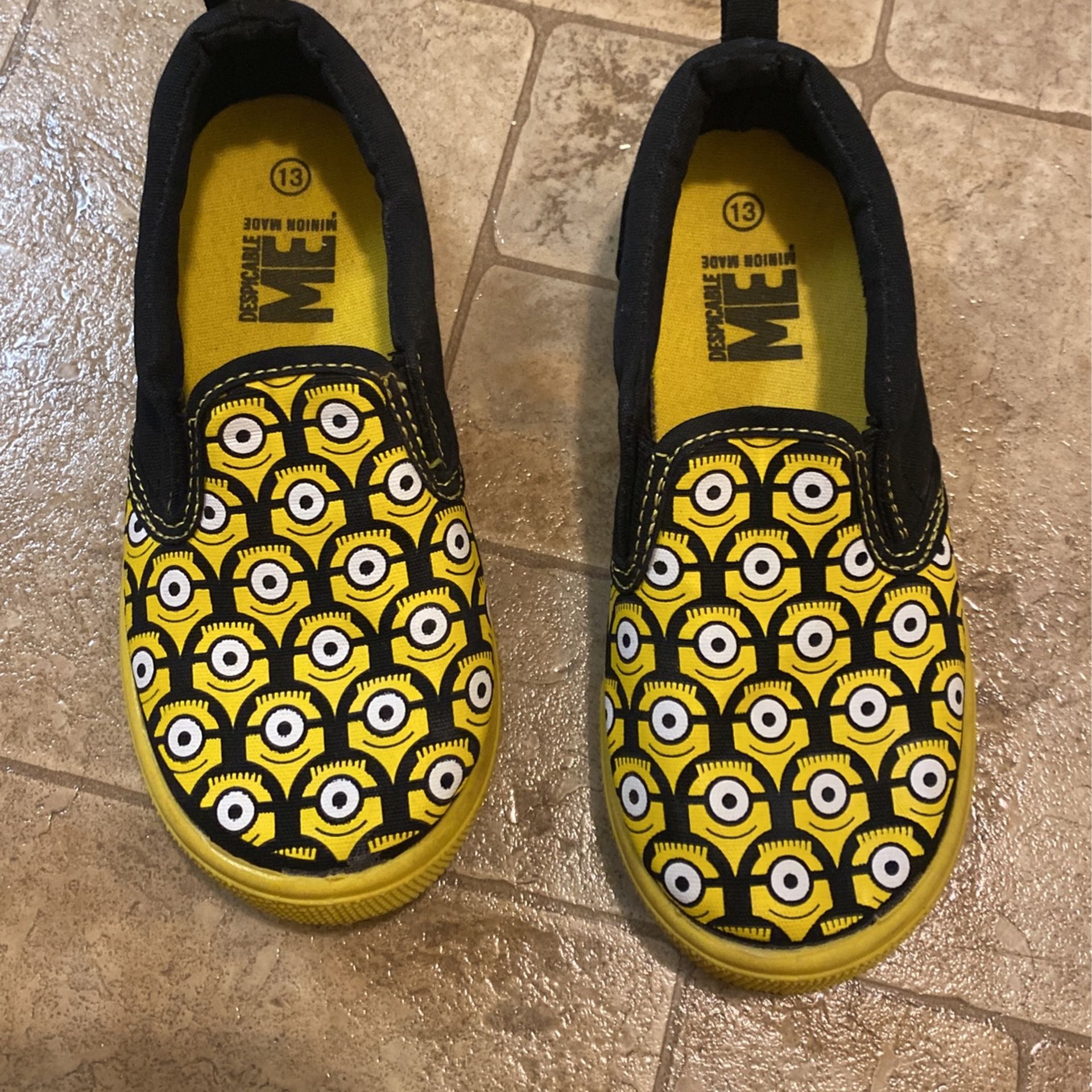 Old Minion Shoes Barely Used Size 13