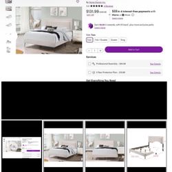 Twin Bed Frame - New In Box