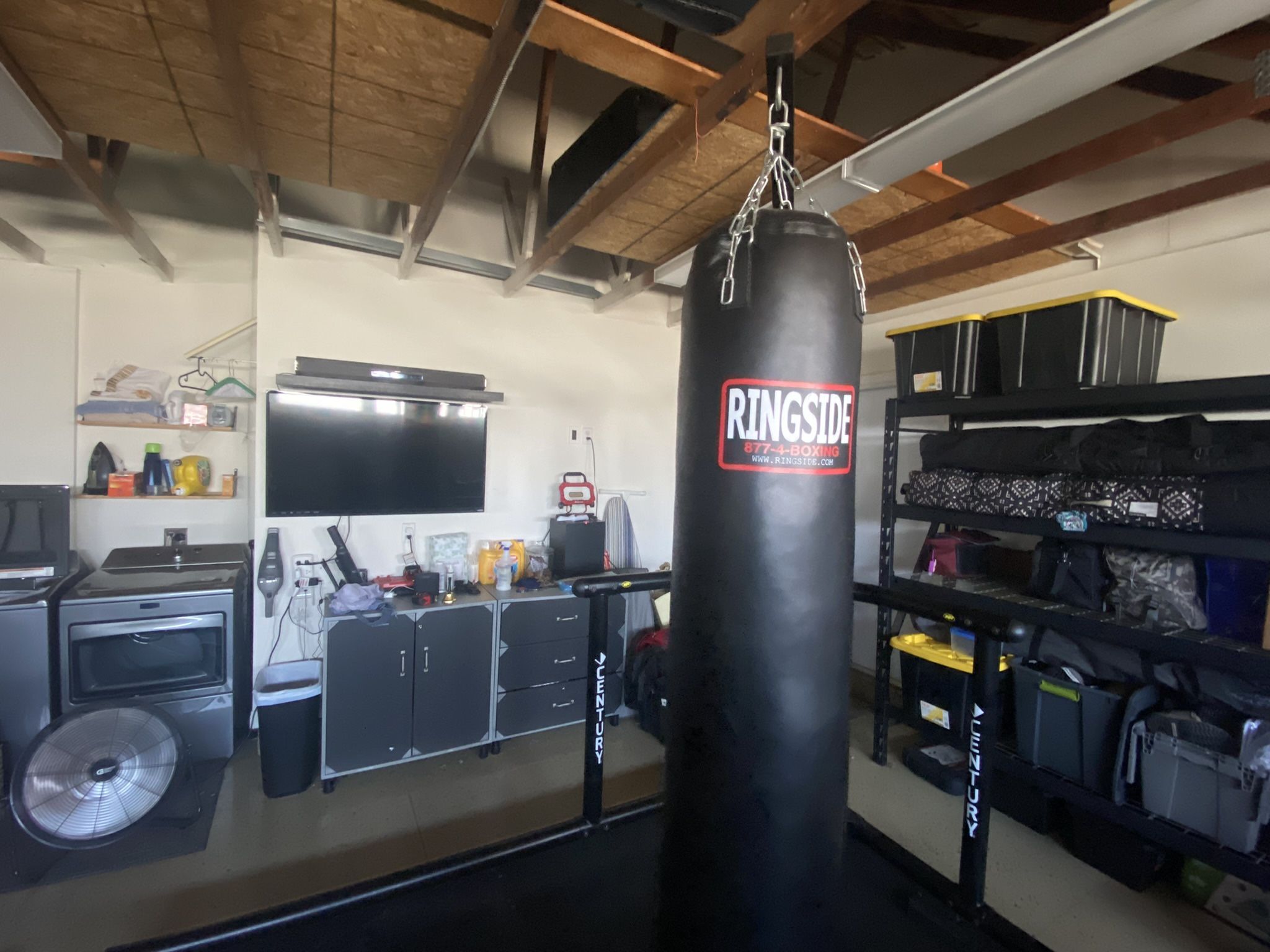 Century “Corner Man” 360* Heavy Bag Boxing and MMA Setup W/ Ringside 100lb Bag