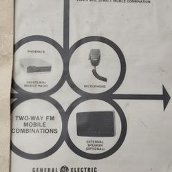 General Electric Phoenix Synchronized Radio