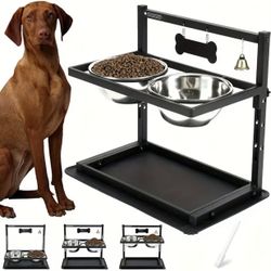 Adjustable Food Trey For Pets 