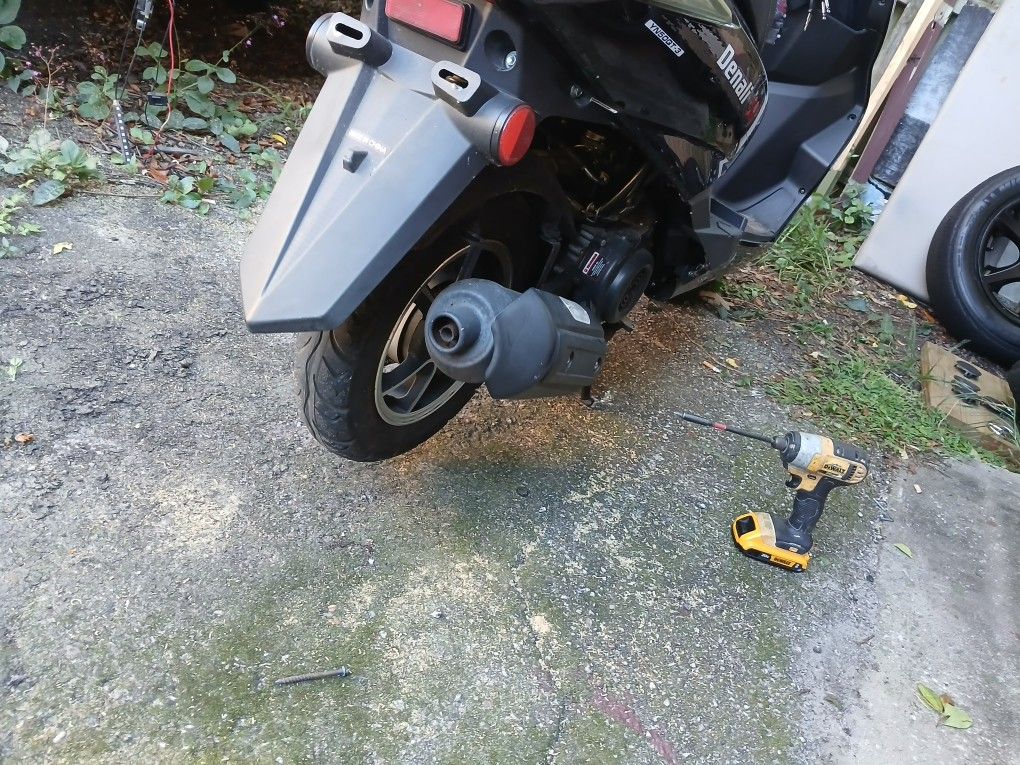  Moped Mudflap License Plate Holder 