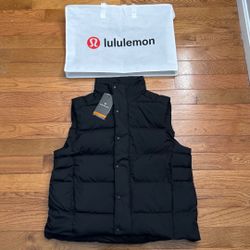 Black Lululemon Puffer Vest for women