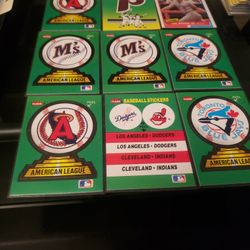 Baseball Cards And Stickers 