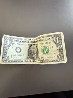 2017A $1 print ink error Bleed #8