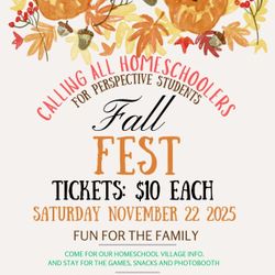 Homeschoolers  Fall Festival