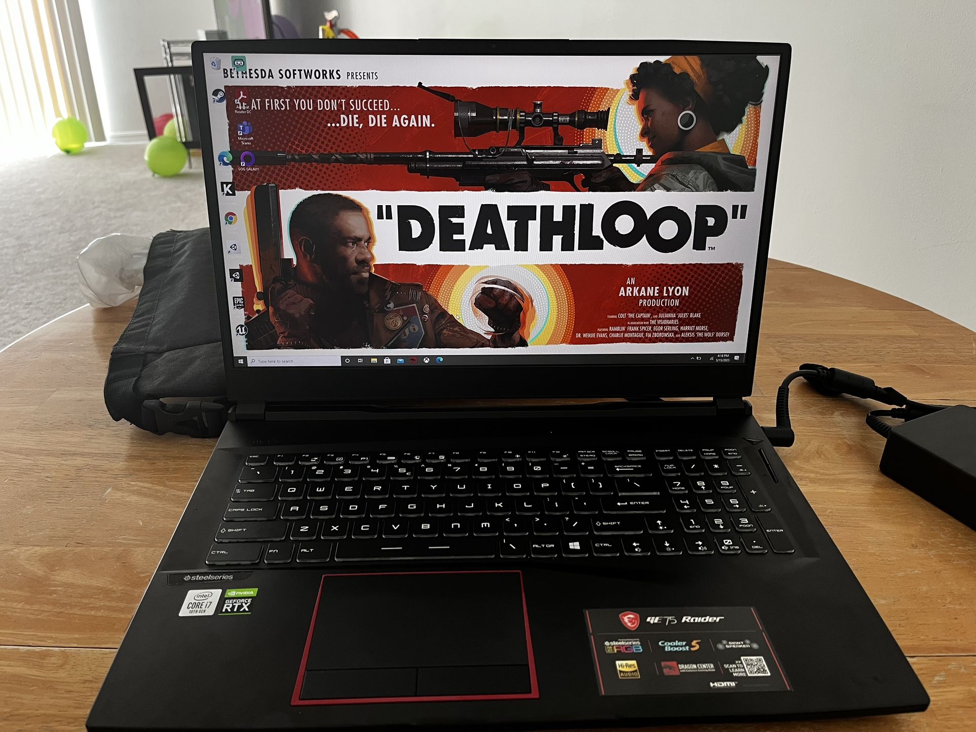 Gaming Laptop RTX 2080 Super GE75 RAIDER