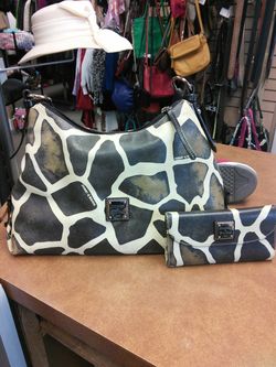 Dooney Bourke purse and matching wallet