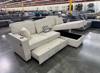 New 1pcs convertible sofa bed with storage