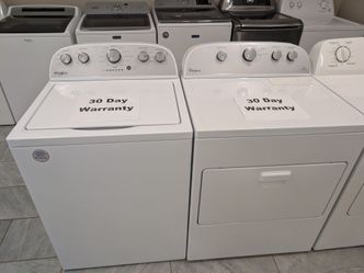 Whirlpool Washer and Dryer set - Like new