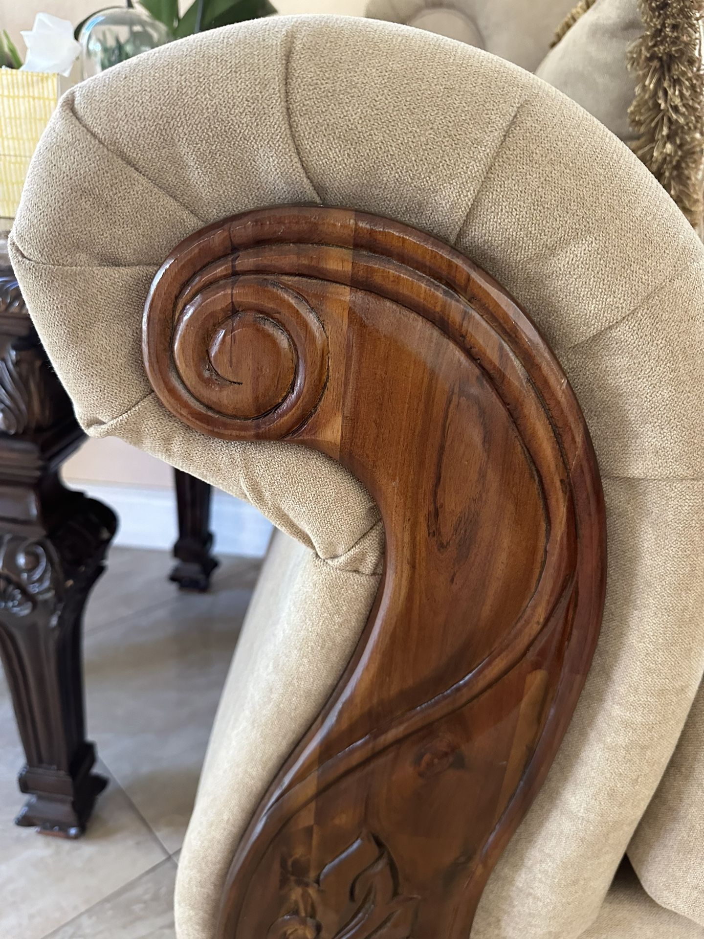 Two Pieces Sofa and Love Seat