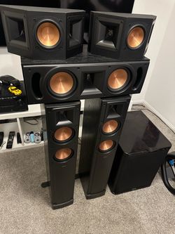 Klipsch 5.1 Home Theater Speaker System + 12" Subwoofer