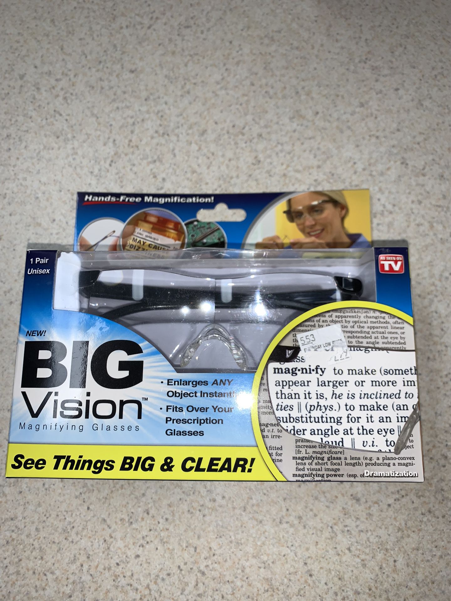 Big Vision Magnifying Glasses 