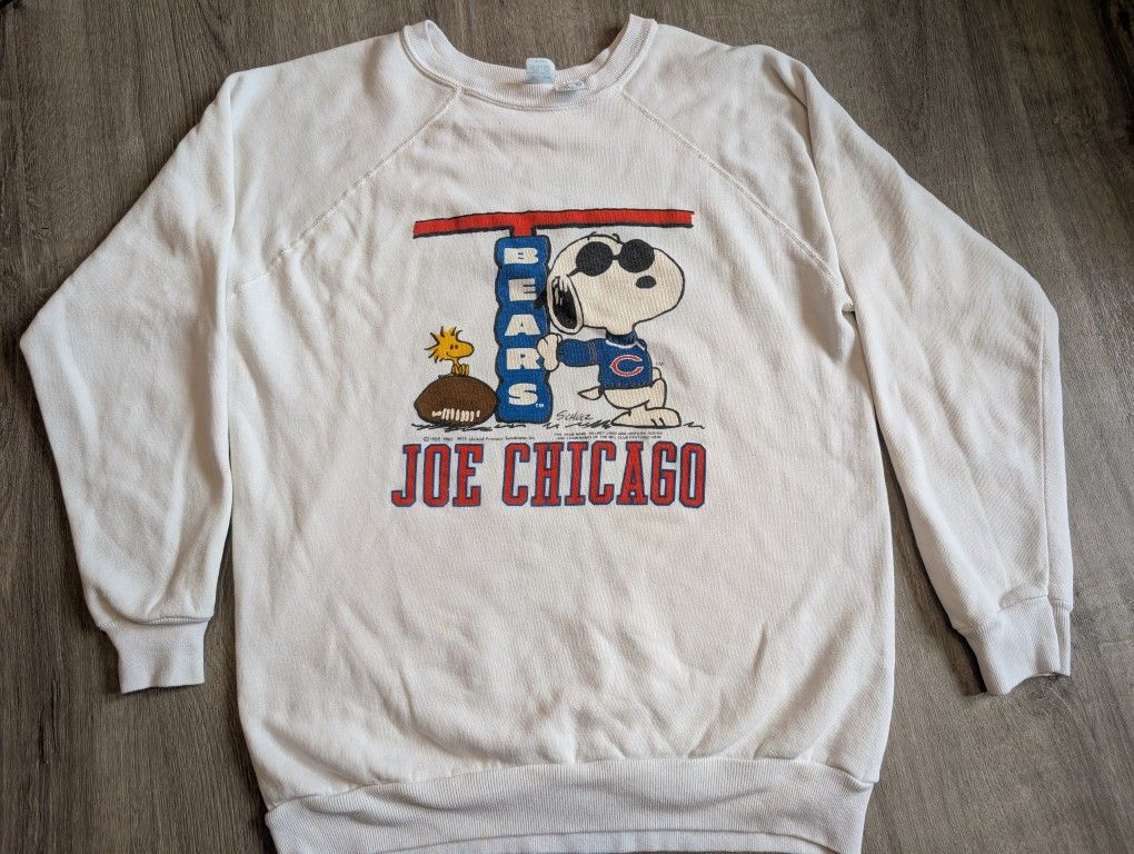 Vintage Chicago Bears 1971 Snoopy Sweatshirt Crewneck