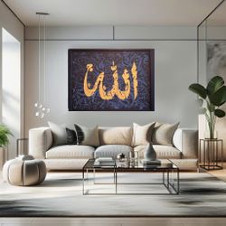 Hand Painted Calligraphy Painting