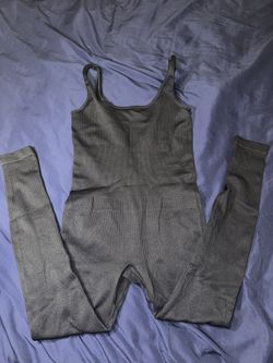 Black Sleeveless Jumpsuit