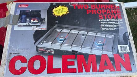 Coleman 2 burner propane camp stove