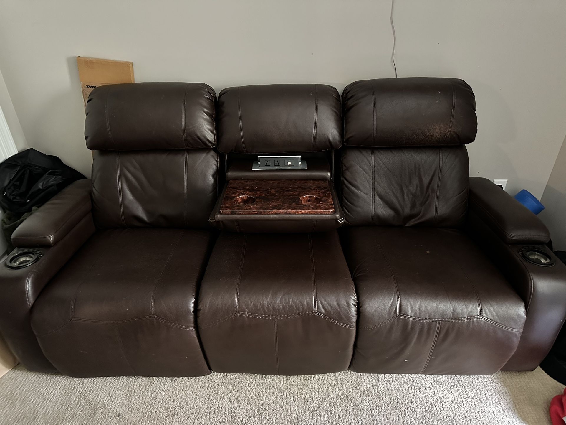 Leather Couch