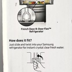 Samsung Refrigerator Water Filter Model HAF-CIN/EXP 4 Pack-open Box