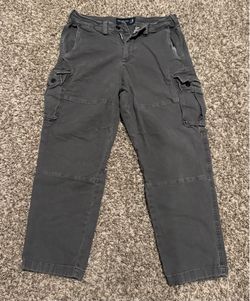 Dark Grey Abercrombie Cargos, 28x28
