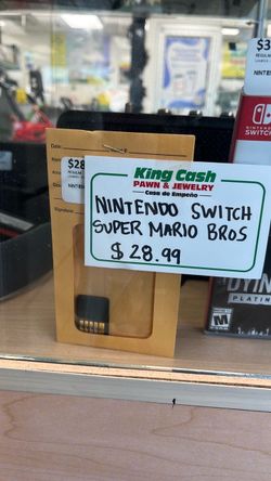 Nintendo Switch Super Mario Bros Game Cartridge