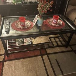 Coffee Table And End Tables 