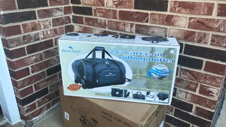 Carry-on rolling duffel