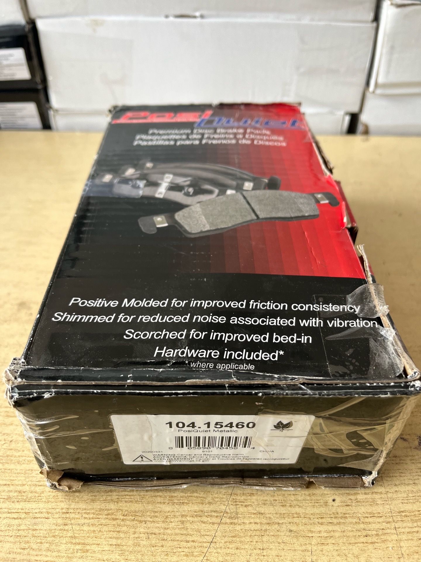 Audi A8 Quattro 11-18 front posi quiet brake pads