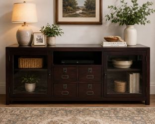 Pottery Barn Solid Wood Media Console / Sideboard