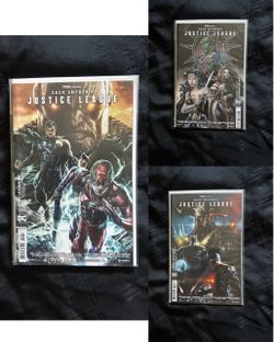 DC JUSTICE LEAGUE (2021) 59 SNYDER CUT VARIANT SET Jim Lee  Bermejo Sharp NM/VF